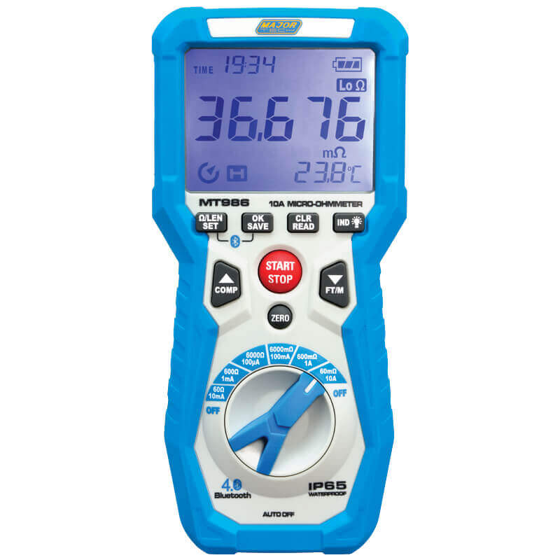 Digital 10A Micro-ohm Meter | MajorTech