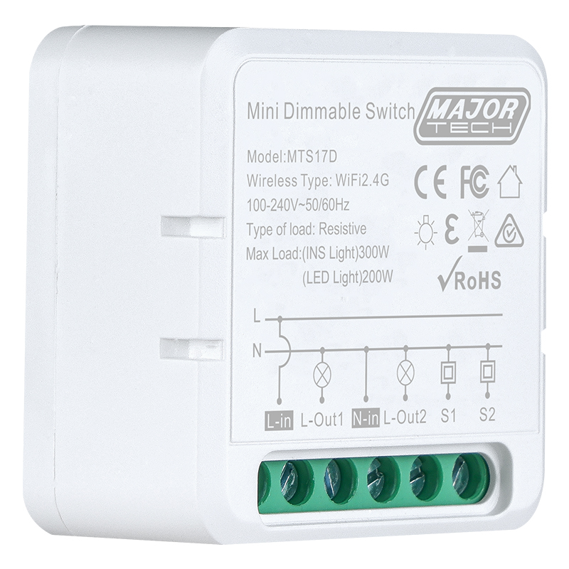 Dual Smart Dimmer Module | MajorTech