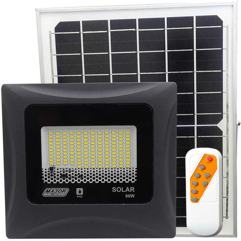 60W Solar Power LED Floodlight | MajorTech
