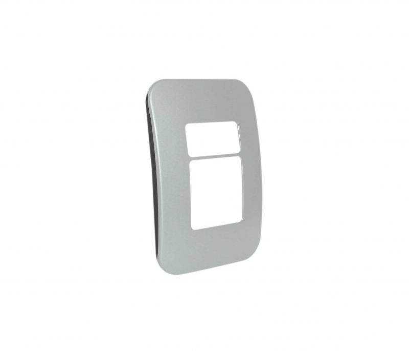 Two Module Cover Plate (1 Single, 1 Double) | MajorTech